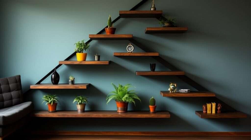 Wall Shelves and Decorating