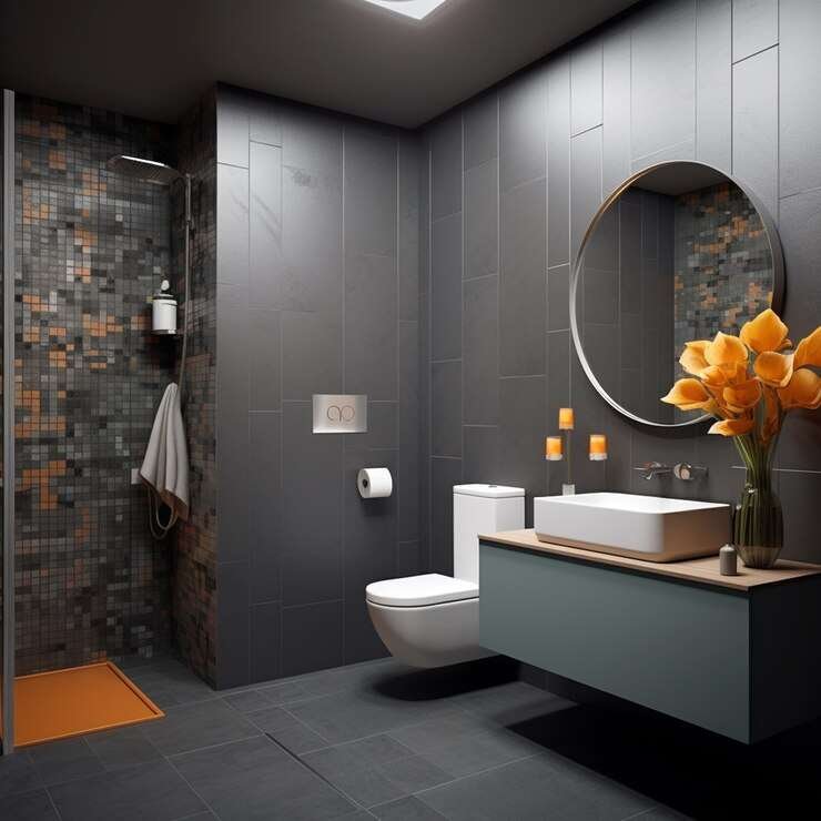 Modern Master Bathroom