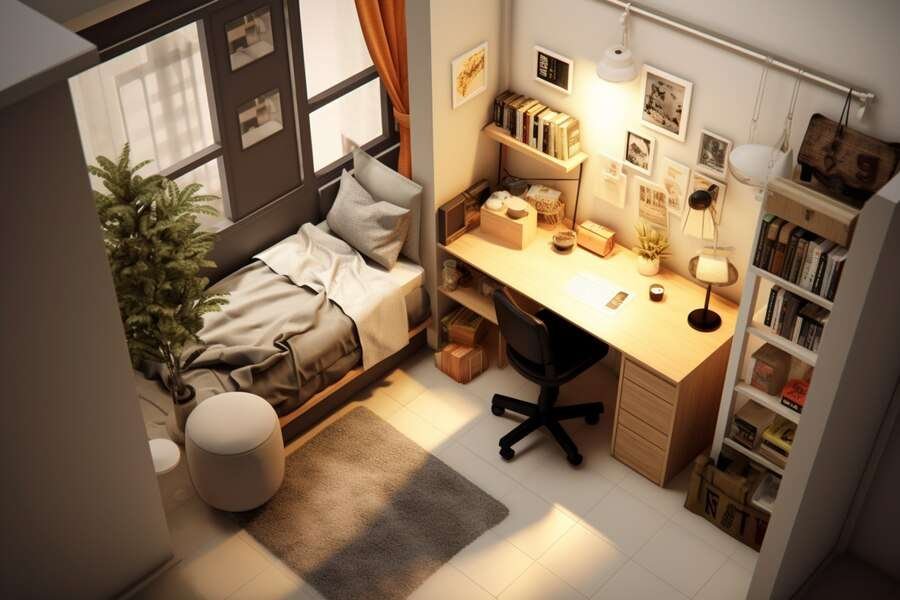 Small space interior design