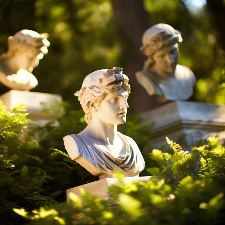 Sculptures in Garden Decor