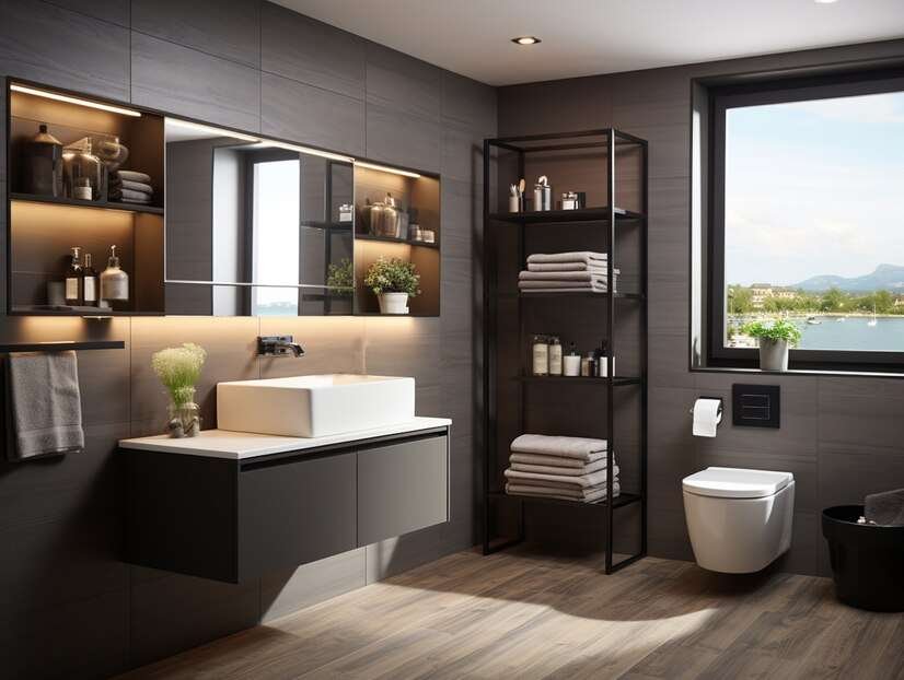 Modern Master Bathroom