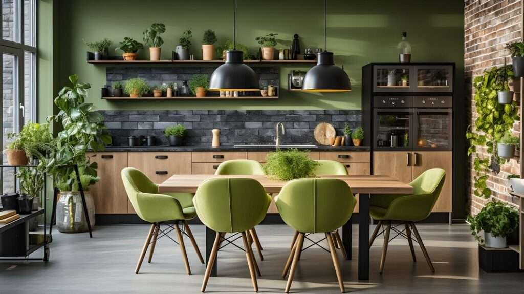 Green Kitchen Ideas