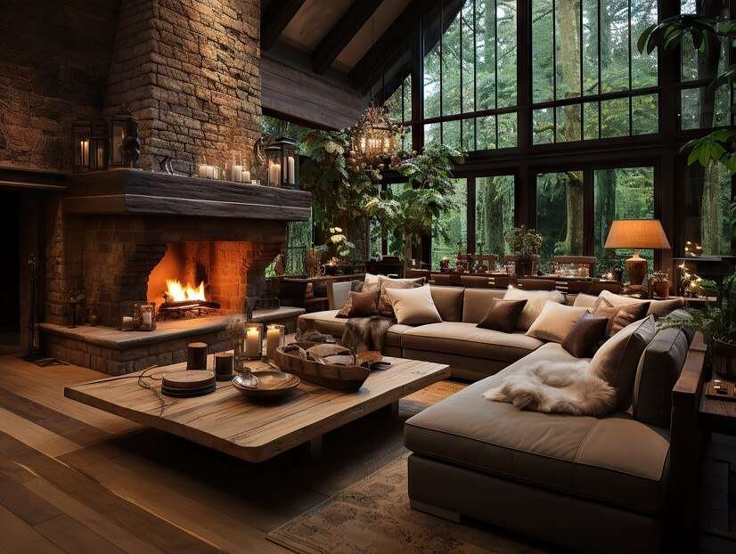 Gas Fireplace for Living Room