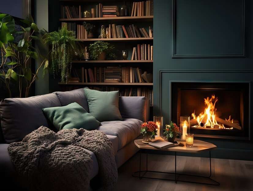 Gas Fireplace for Living Room