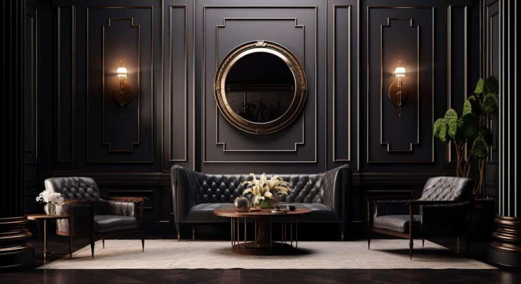 Black Living Room